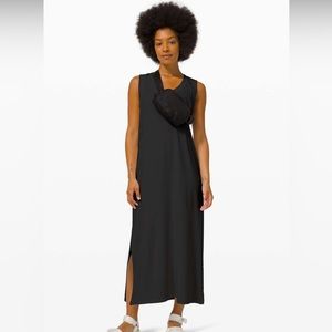 Lululemon All Yours Tank Maxi Dress in Black: size 10